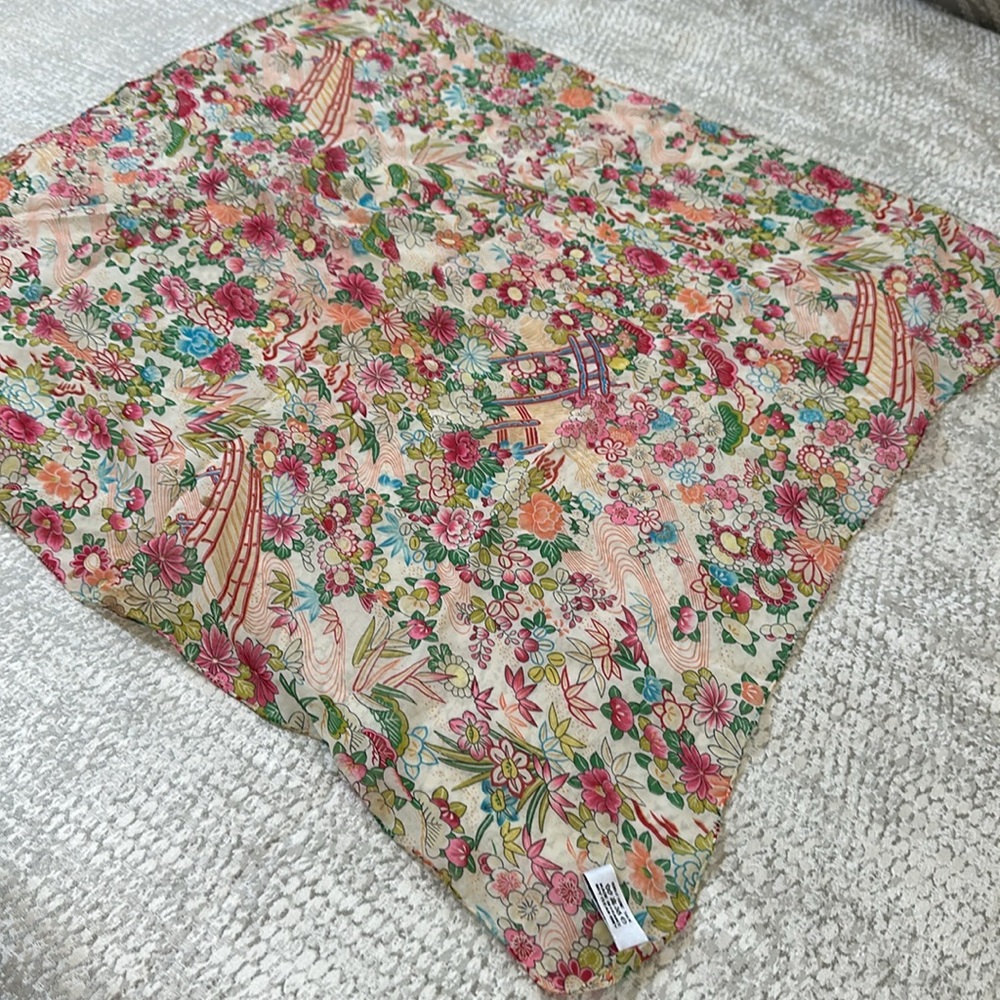 Authentic Vintage Christian Dior Silk Scarf - Picture 7 of 9